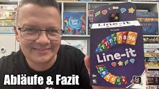 Line-it (Gigamic / asmodee) erklärt: Wann du sicherst und wann du alles riskierst!