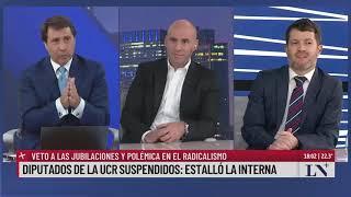 El análisis de los principales temas del día en el pase entre Esteban Trebucq y Eduardo Feinmann