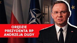 Orędzie noworoczne prezydenta RP Andrzeja Dudy