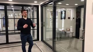 Cherwell Windows showroom tour - Origin global 77mm sliding door