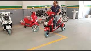 Three Wheel Electric Scooter | Komaki Kaithal | Reverse facility  | 9813354000