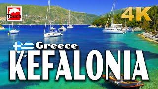 KEFALONIA (Cephalonia, Κεφαλλονιά), Řecko 4K ► Top místa a utajené pláže Evropy #touchgreece INEX