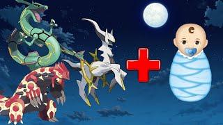 Rayquaza , Arceus & Primal Groudon have baby pokemon mode | #pokemon #legendary #SD PoGo