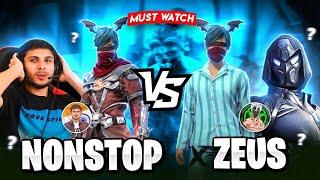 Nonstop Gaming : Zerox FF vs NG Zeus ️ || New Rivalry  - Garena Free Fire