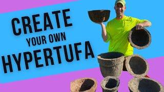 Hypertufa: How To Build and Create Your Own in a few SIMPLE STEPS. Easy to follow tutorial.