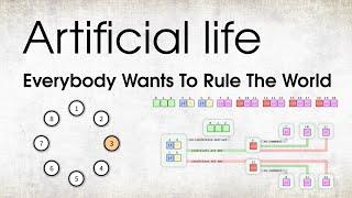 Artificial Life. The battle of clans. Technical details