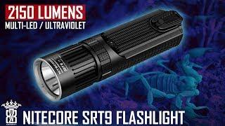 Nitecore SRT9 Taschenlampe - UV Light, MultiLED, Strobe, Beacon Review