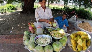 Special Tasty Masala Pyara This Man Sells Extremely Healthy Fruits! Extreme Knife Skills! #BdFood