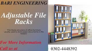 Shelving System | Shelf Rack | Adjustable Shelving | All types of Rack Manufacturer Bari Steel Racks