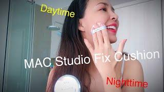 Day to night with MAC Studio Fix Cushion #maccosmetics #cushionreview #makeupreview