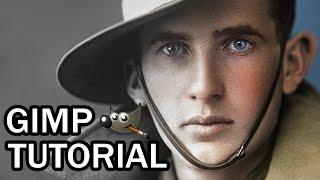 Photo Colourisation: GIMP Tutorial