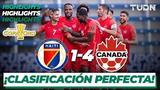 Resumen y goles | Haití 1-4 Canadá | Copa Oro 2021 | Grupo B | TUDN