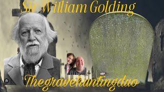 The grave of lord of the flies author sir William Golding