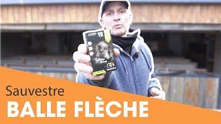 Un joli groupement avec cette balle flèche sans plomb de Sauvestre