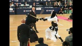 17th World Kendo Championships Jang Man Uk vs. Mandia(Italy)