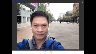 snapseed 相片編輯｜手機修圖教學｜Face Enhance 臉孔美化｜笑容、眼睛及面形修描