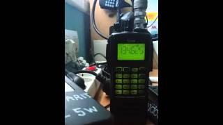 Escaneando el  icom ic a24e