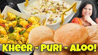 Humara Sadgi Bhara Kushiyan Batnewala Family Meal Kheer Puri aur Aloo Recipe in Urdu Hindi - RKK