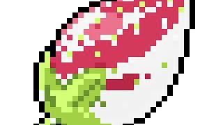 (Pixel art) strawberry