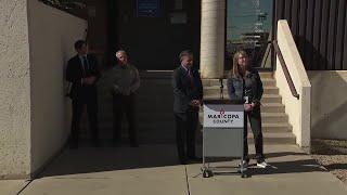 Maricopa County officials provide update on Election Day