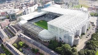 Newcastle Utd St James Park by Drone