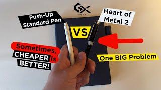 Standard Push Pen VS Heart of Metal Pen 2 - The True PERFECT Stylus for the Supernote Nomad?