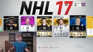 NHL 17 HUT - MY BEST PACKS OF THE YEAR! (2017)