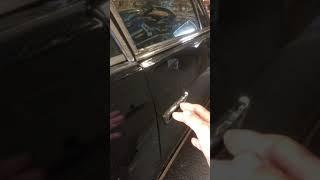 Jensen Drivers door closing after replacing worn lock with one from a 1966 Mercedes W114/W115