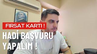 Almanya FIRSAT KARTI HADİ BAŞVURU YAPALIM #fırsatkartı