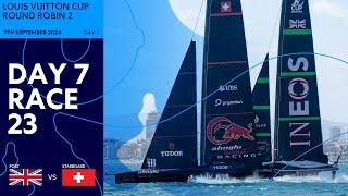 INEOS Britannia vs. Alinghi Red Bull Racing - Full Race 07/09/2024