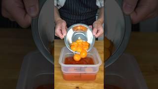 Chinsu Hot Sauce Cured Egg Yolks #hotsauce #yolk #egg #flavorbooster