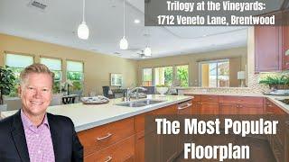 Most Popular Floorplan! - 1712 Veneto Lane, Brentwood, CA. Trilogy at the Vineyards