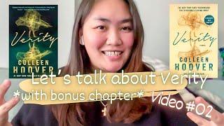 Let’s talk Verity by Colleen Hoover + bonus chapter | Pastbookish