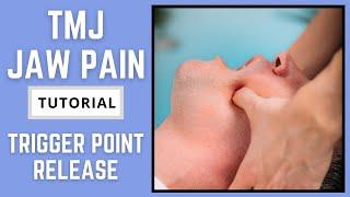 TMJ Jaw Pain Massage and Trigger Point Release