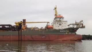 Willem Van Oranje de Chipre, Barco de Dragado, Río Pánuco, Tampico México