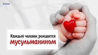 Каждый человек рождается мусульманином!