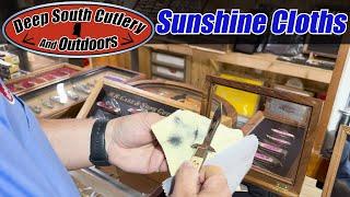 Sunshine Cloths, Making Knives Shine Again, Amazing Cleaning and Polishing Cloths We Use & Love!