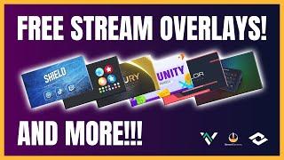 How to make your stream look professional with free overlays!