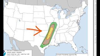 Tornado Threat Overnight. Monday Night earthquake update. 11/4/2024