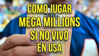 Puedo jugar y cobrar la lotería de Mega Millions si no vivo en Estados Unidos