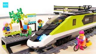 ライト点灯！！  レゴ シティ シティ急行 60337 ／ LEGO City Express Passenger Train Speed Build & Review