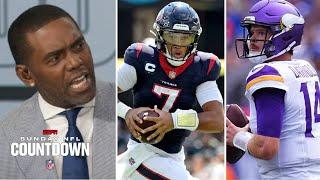 NFL Countdown | "Texans are very good BUT Vikings defense is so good" - Randy Moss can’t wait Week 3