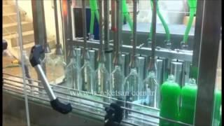 Full Otomatik Bulaşık Deterjanı Dolum Makinası - Full Automatic Dishwashing Liquid Filling Machine