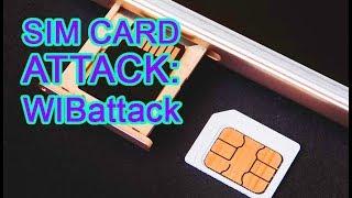 Mobile intercepting via new SIM card attack, WIBattack