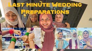 Last minute wedding preparations  | അനിയത്തിമാരുടെ കൂടെ കല്ല്യാണ പർച്ചേസിന് ️