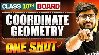 COORDINATE GEOMETRY in 1 Shot: FULL CHAPTER (Theory + PYQs) | Class 10 Board | WARRIOR 2025