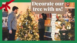 Get cosy with us for Christmas  Decorating our first tree! Book & history nerd edition