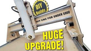 Upgrading my DIY CNC Router for Under $900