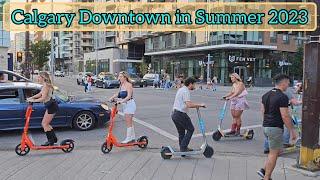 Calgary Downtown in Summer 2023 #calgary #alberta #canada