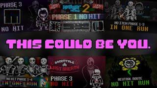 How To Become An Undertale/Deltarune Challenge Runner